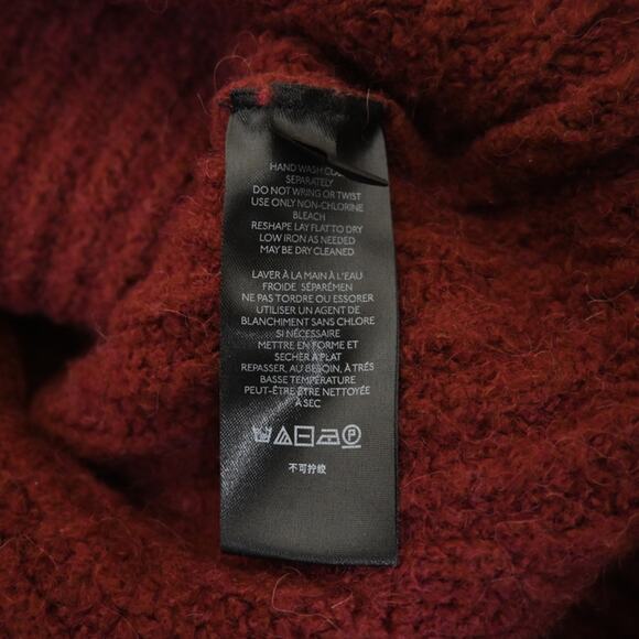 Maeve by Anthropologie Womens XSP Athena Cowl Neck Oversized Sweater - Picture 9 of 10